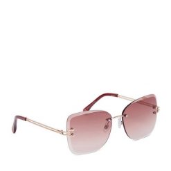 Okulary przeciwsłoneczne JENNY. Żółte okulary przeciwsłoneczne Jenny, bez wzorów, złote. Za 49.99 zł.