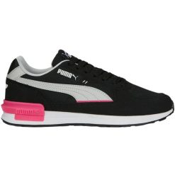Buty do chodzenia damskie Puma Graviton. Czarne buty treningowe Puma, bez wzorów, z kauczuku, bez zapięcia, trekkingowe. Za 389.19 zł.