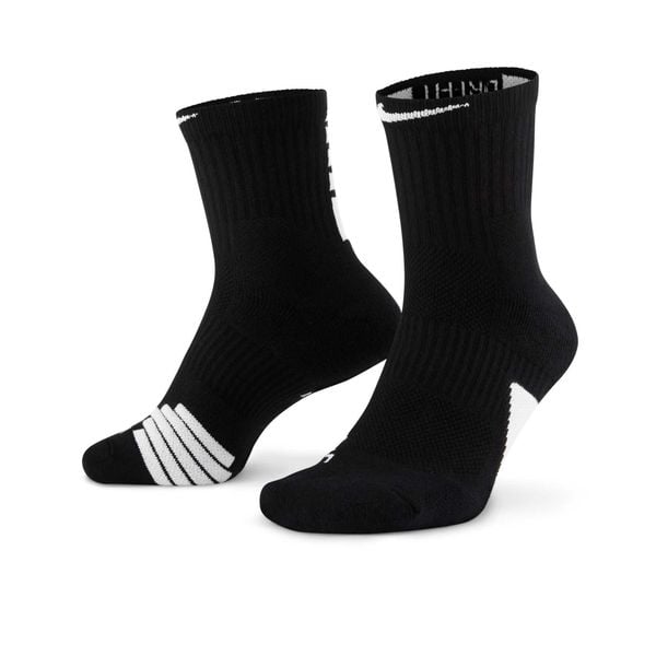 Skarpety nike elite mid ankle socks black. Czarne skarpetki Nike, bez wzorów. Za 54.00 zł.