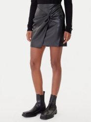 Vero Moda Spódnica z imitacji skóry Gawn 10333689 Czarny Regular Fit. Czarne spódnice Vero Moda, l, bez wzorów, ze skóry. Za 159.99 zł.