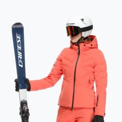 Kurtka narciarska damska Dainese Zives Aerosense Dry. Czerwone kurtki narciarskie Dainese, na zimę, l, bez wzorów, z materiału, bez kaptura, narciarskie. Za 1,579.00 zł.