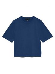 Vero Moda Sweter w kolorze granatowym rozmiar: S. Niebieskie swetry Vero Moda, s, bez wzorów, bez ramiączek. Za 89.26 zł.