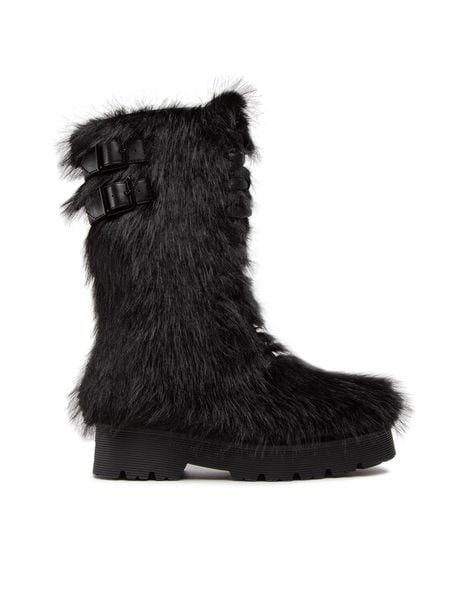 Jenny Fairy Kozaki APRES-WS02 Czarny. Czarne kozaki Jenny Fairy, bez wzorów, z materiału, bez obcasa, na płaskiej podeszwie, bez zapięcia. Za 279.99 zł.