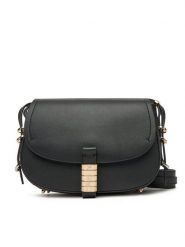PINKO Torebka Saddle Mini PE PLTT 103831 A270 Czarny. Czarne listonoszki Pinko, bez wzorów, ze skóry, bez dodatków. Za 1,649.00 zł.