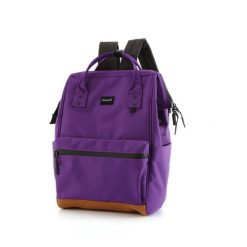 Plecak wodoodporny Himawari 124 fioletowy. Fioletowe plecaki Peterson, bez wzorów, z materiału, bez dodatków. Za 169.99 zł.
