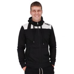 Bluza treningowa z kapturem Keeza Hagi Junior. Czarne bluzy z kapturem KEEZA, bez wzorów, z materiału, z kapturem, trekkingowe. Za 165.00 zł.