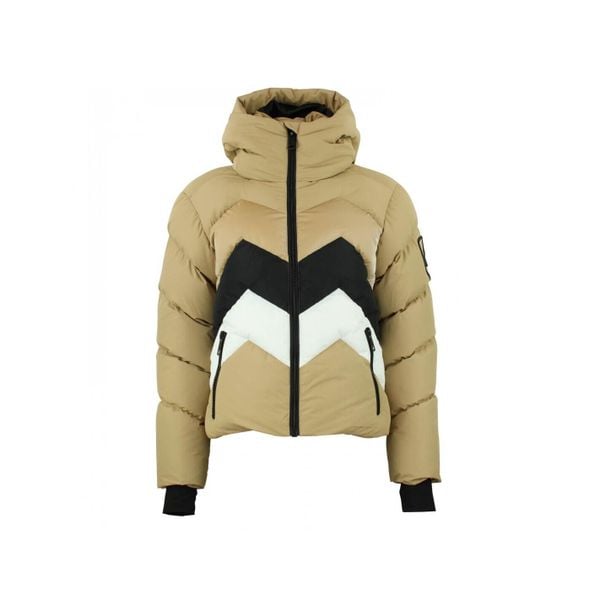 Damska odpinana kurtka puchowa Peak Mountain. Brązowe kurtki narciarskie Peak Mountain, na zimę, bez wzorów, z puchu, narciarskie. W wyprzedaży za 738.50 zł.