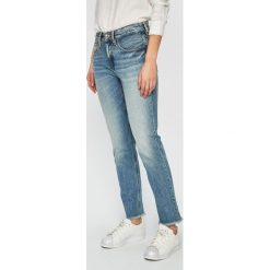 Tommy Hilfiger - Jeansy Kitotex. Niebieskie jeansy Tommy Hilfiger, bez wzorów, z bawełny. W wyprzedaży za 399.90 zł.