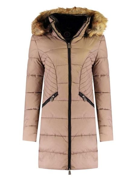Canadian Peak Parka "Akapeak" w kolorze szarobrązowym rozmiar: XXL. Brązowe płaszcze Canadian Peak, xxl, bez wzorów, bez kaptura. Za 201.55 zł.