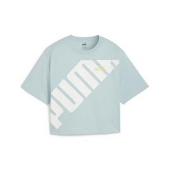 Puma Koszulka Power Cropped 67789622. Niebieskie t-shirty sportowe Puma, xl, bez wzorów, bez ramiączek. Za 61.99 zł.