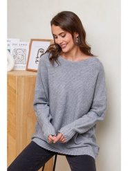 Soft Cashmere Sweter w kolorze szarym rozmiar: 38/40. Szare swetry Soft Cashmere, bez wzorów, z kaszmiru, bez ramiączek. Za 104.99 zł.