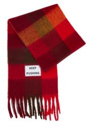 Verb To Do tkany szalik Kobiety Sztuczne włókno czerwony|brązowy|wielokolorowy, ONE SIZE. Brązowe szaliki i kominy Verb To Do, z aplikacjami, z wełny. Za 169.95 zł.