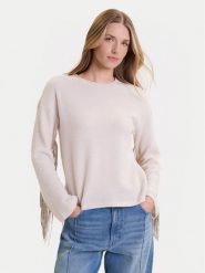 ONLY Sweter Jake 15355819 Beżowy Regular Fit. Brązowe swetry ONLY, m, bez wzorów, z syntetyku, bez ramiączek. Za 139.99 zł.