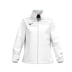 Damska bluza dresowa Mizuno Team Chiba Micro. Białe bluzy Mizuno, l, bez wzorów, z dresówki, eleganckie, bez ramiączek, bez kaptura. Za 248.40 zł.