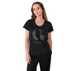 Koszulka damska Le Temps des cerises Taolo. Czarne t-shirty sportowe Le Temps Des Cerises, bez wzorów, bez ramiączek. Za 127.50 zł.
