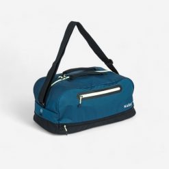Torba pływacka Nabaiji 27 l Duffle bag. Białe torby sportowe Decathlon, bez wzorów, z materiału, na ramię, małe. Za 79.99 zł.