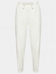 Outhorn Spodnie dresowe OTHAW23TTROF483 Biały Regular Fit. Białe spodnie dresowe Outhorn, bez wzorów, z bawełny. Za 89.99 zł.