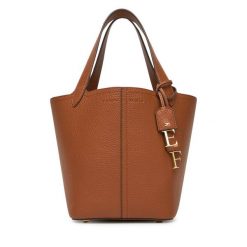 Torebka Elisabetta Franchi. Brązowe torebki klasyczne Elisabetta Franchi, bez wzorów, klasyczne, bez dodatków. Za 1,679.00 zł.