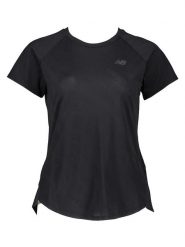 New Balance Koszulka sportowa "Q Speed" w kolorze czarnym rozmiar: XS. Czarne t-shirty sportowe New Balance, s, bez wzorów, z materiału, bez ramiączek, outdoorowe. Za 100.99 zł.