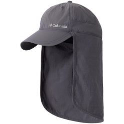 Czapka z daszkiem dla dorosłych Schooner Bank II Cap. Czarne czapki z daszkiem Columbia, bez wzorów, z nylonu, sportowe. Za 129.99 zł.