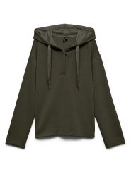 Vero Moda Bluza w kolorze khaki rozmiar: L. Brązowe bluzy Vero Moda, l, bez wzorów, z kapturem. Za 129.95 zł.
