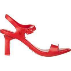 Sandały Melissa Lady Emme AD Red 010387, Czerwony, Guma. Czerwone sandały Melissa, bez wzorów, z gumy, bez obcasa, na obcasie, bez zapięcia. W wyprzedaży za 399.00 zł.