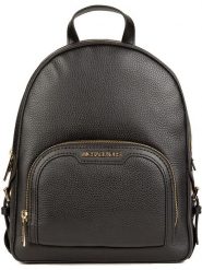 Michael Kors Skórzany plecak w kolorze czarnym - 25 x 30 x 14 cm rozmiar: onesize. Czarne plecaki Michael Kors, bez wzorów, z materiału, przez ramię, bez dodatków. Za 1,127.95 zł.