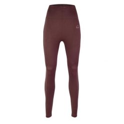 Legginsy fitness damskie Beshaped Body Boost modelujące. Brązowe legginsy BESHAPED, bez wzorów, z nylonu. Za 199.00 zł.