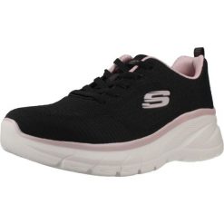 Buty SKECHERS FASHION FIT 2.0 MOONLIGHT Czarny. Czarne trekkingi Skechers, bez wzorów, z tkaniny, bez zapięcia, trekkingowe. Za 325.99 zł.