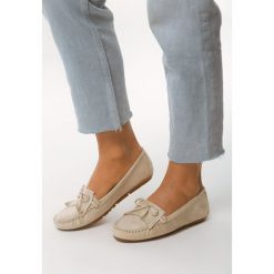 Beżowe Mokasyny Giddy. Mokasyny marki Born2be. Za 69.99 zł.