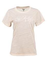 Traunstein Sport Koszulka funkcyjna "Flower" w kolorze beżowym rozmiar: 40. Brązowe t-shirty sportowe Traunstein Sport, bez wzorów, z wełny, bez ramiączek, outdoorowe. Za 166.10 zł.
