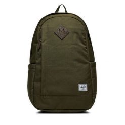 Plecak Herschel. Zielone plecaki Herschel, bez wzorów, bez dodatków. Za 239.99 zł.