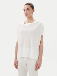 Bruuns Bazaar Bluzka Ginae BBW4362 Biały Regular Fit. Białe bluzki Bruuns Bazaar, xl, bez wzorów, z lyocellu, bez kołnierzyka, bez ramiączek. Za 209.99 zł.