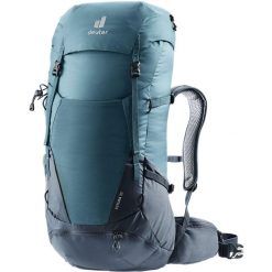 Plecak z siatką dystansową Deuter Futura 32 - atlantic/ink. Niebieskie plecaki Deuter, bez wzorów, bez dodatków. Za 644.99 zł.