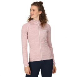 Bluza damska Yonder Hoody. Czerwone bluzy Regatta, bez wzorów, z elastanu, sportowe, bez ramiączek, z kapturem. Za 172.70 zł.