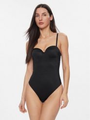 Dorina Body FXHB0002MI104 Czarny. Czarne body i gorsety Dorina, bez wzorów, z syntetyku, bez ramiączek. Za 99.99 zł.