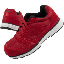 Buty robocze Vismo S1P Src Esd Or U ER66 czerwone. Czerwone buty treningowe INNA MARKA, bez wzorów, z materiału, bez zapięcia. Za 290.20 zł.