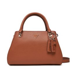 Torebka Guess. Brązowe torebki klasyczne Guess, z aplikacjami, klasyczne, bez dodatków. Za 679.99 zł.