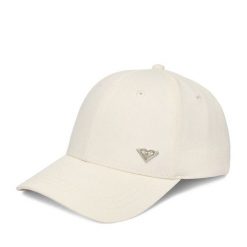 Czapka z daszkiem Roxy. Białe czapki z daszkiem Roxy, bez wzorów. Za 59.99 zł.