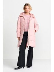 Rich & Royal Płaszcz pikowany w kolorze jasnoróżowym rozmiar: 34. Różowe płaszcze Rich & Royal, bez wzorów, bez kaptura. Za 553.45 zł.