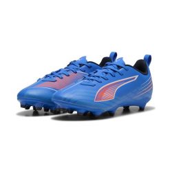 Młodzieżowe buty piłkarskie ULTRA 6 PLAY FG/AG PUMA. Biała buty do biegania Puma, bez wzorów, bez zapięcia, do biegania. Za 219.99 zł.