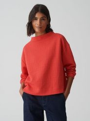 OPUS Bluza w kolorze czerwonym rozmiar: 44. Czerwone bluzy Opus, bez wzorów, bez ramiączek, bez kaptura. Za 143.99 zł.