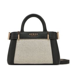 Torebka Guess. Czarne torebki klasyczne Guess, z aplikacjami, klasyczne, bez dodatków. Za 349.99 zł.