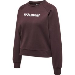 Bluza damska Hummel Stella. Brązowe bluzy Hummel, bez wzorów, sportowe, bez ramiączek, bez kaptura. Za 184.50 zł.