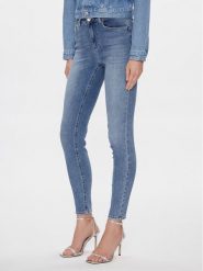 Liu Jo Jeansy UA4013 D4615 Niebieski Skinny Fit. Niebieskie jeansy Liu Jo, bez wzorów, z bawełny. Za 919.99 zł.