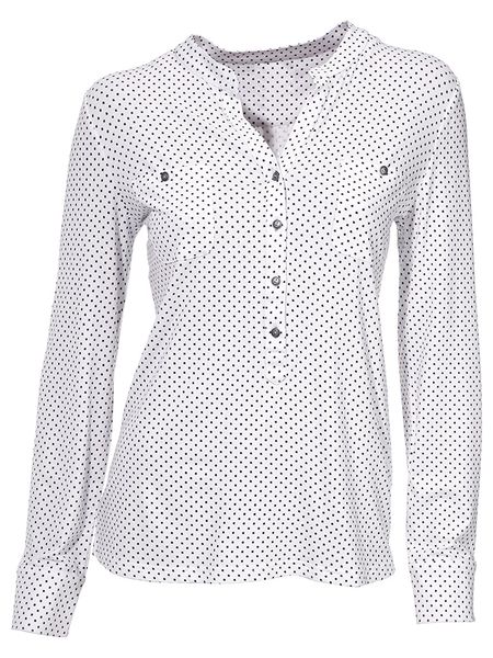 Heine Bluzka w kolorze białym rozmiar: 44. Białe bluzki Heine, bez wzorów, bez kołnierzyka, bez ramiączek. Za 124.95 zł.