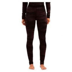 Getry termoaktywne damskie Odlo Merino Ridgelines BL Bottom Long. Fioletowe bielizna termoaktywna damska ODLO, bez wzorów, bez ramiączek, trekkingowe. Za 417.99 zł.