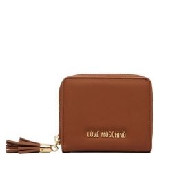 Portfel LOVE MOSCHINO. Brązowe portfele Love Moschino, bez wzorów. Za 429.99 zł.