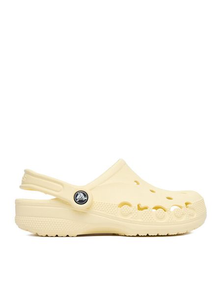 Crocs Klapki C-BAYA CLOG 10126-760 Żółty jasny. Żółte klapki Crocs, bez wzorów, z tworzywa sztucznego, bez obcasa, bez zapięcia. Za 199.99 zł.