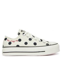 Trampki Converse. Brązowe trampki Converse, bez wzorów, retro, bez zapięcia. Za 289.99 zł.